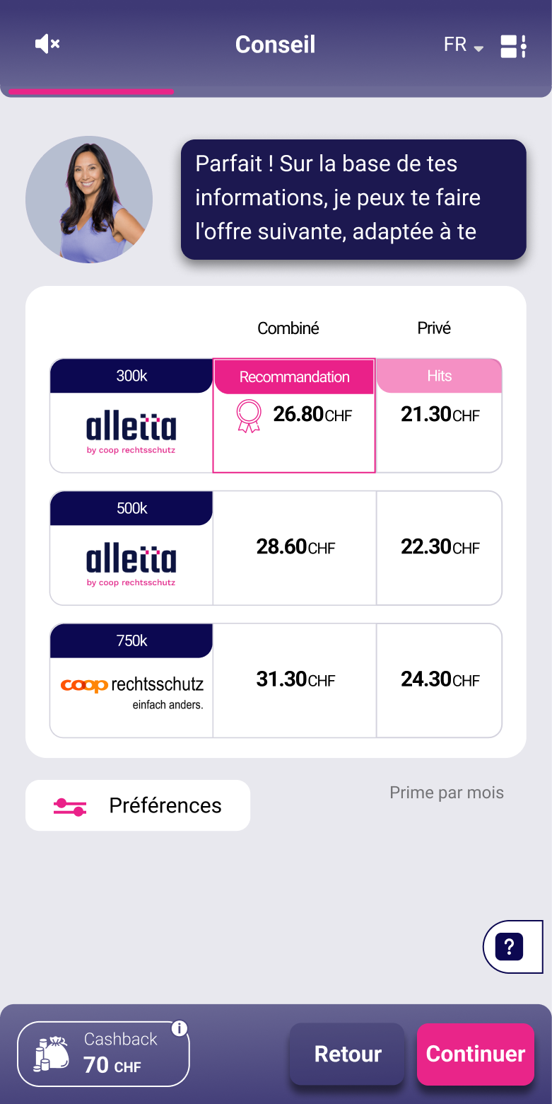 Choisir la protection juridique avec alletta et comparer les offres.