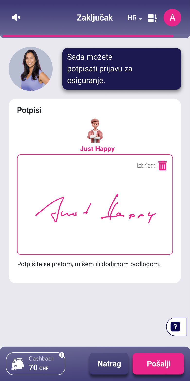 Digitalno potpisivanje pravne zaštite sa alletta.