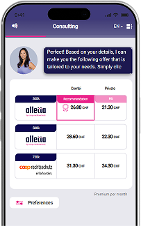 alletta app comparing legal protection offers