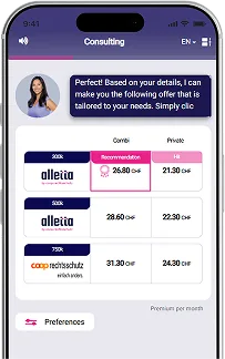 alletta app comparing legal protection offers
