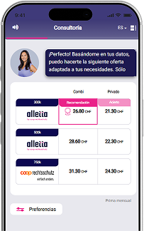 La app de alletta compara ofertas de protección jurídica