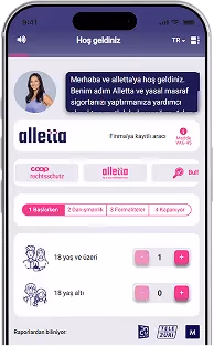 alletta uygulaması hukuki koruma için durumunu soruyor