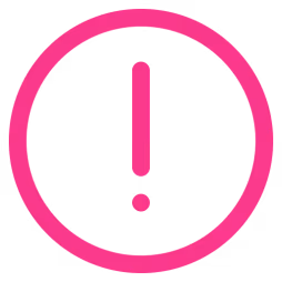 Point d’exclamation dans un cercle