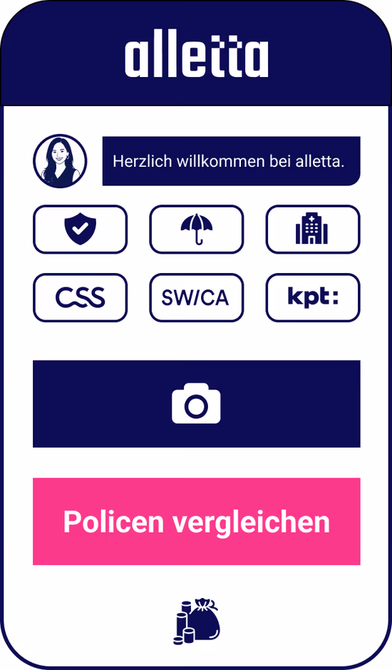 alletta App: Police fotografieren und Angebote vergleichen